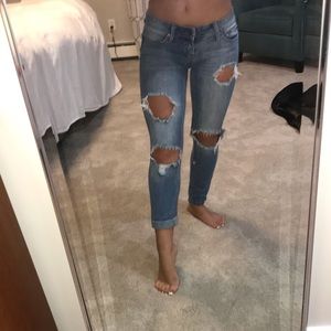 Ripped jeans